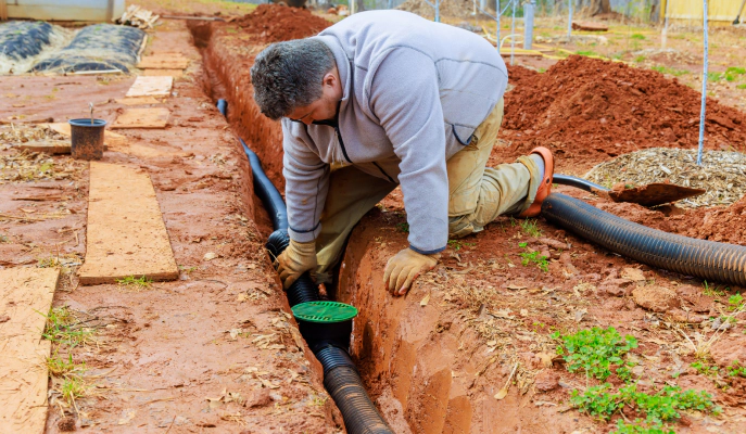 Drainage & Grading Services Drainage & Grading Services