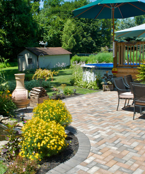 Patio Installation Slider